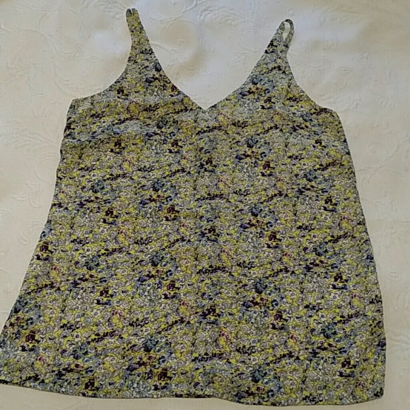 CAbi medium floral adjustable tank top - Picture 5 of 6